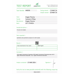 SUSTANON 270 Dragon Pharma, Europe